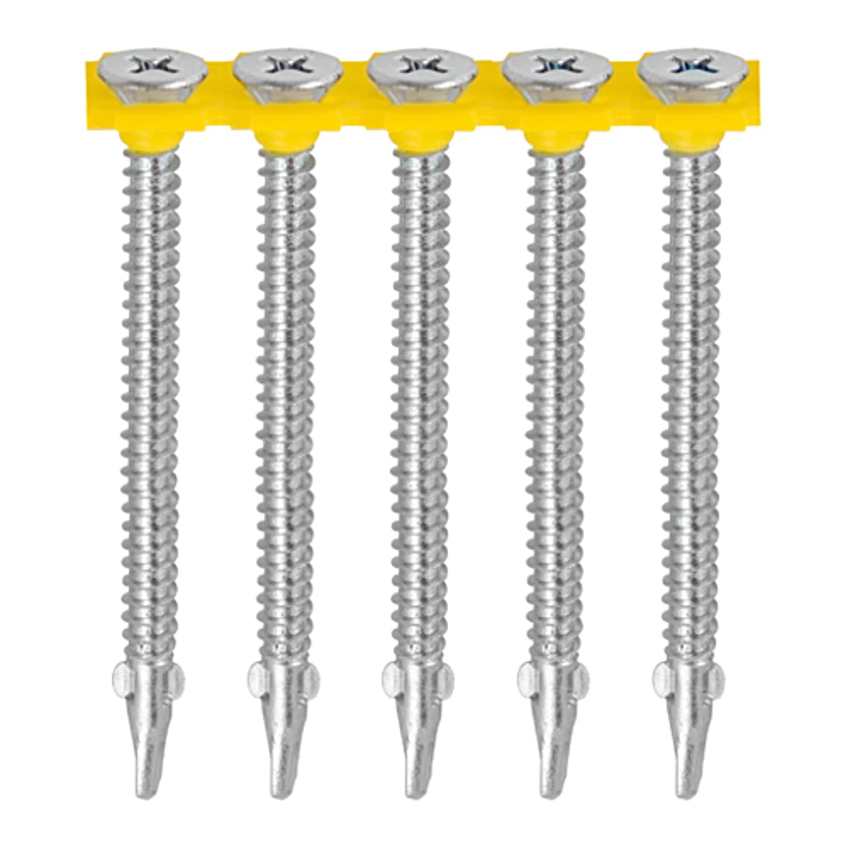 Pointes d'aile en argent TIMco 00044COLLW EF assemblées pour fixation de bois