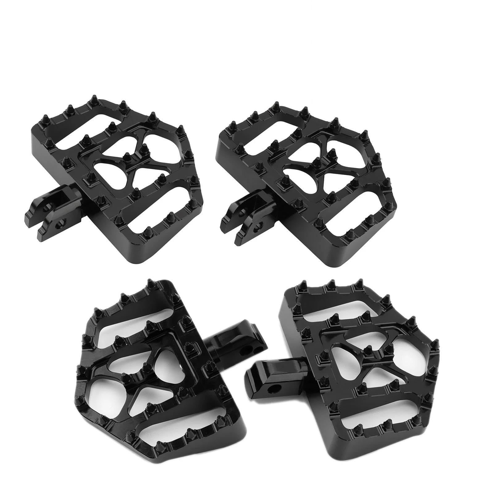 Repose-pieds larges tout-terrain Harley Softail pour une adhérence maximale en moto