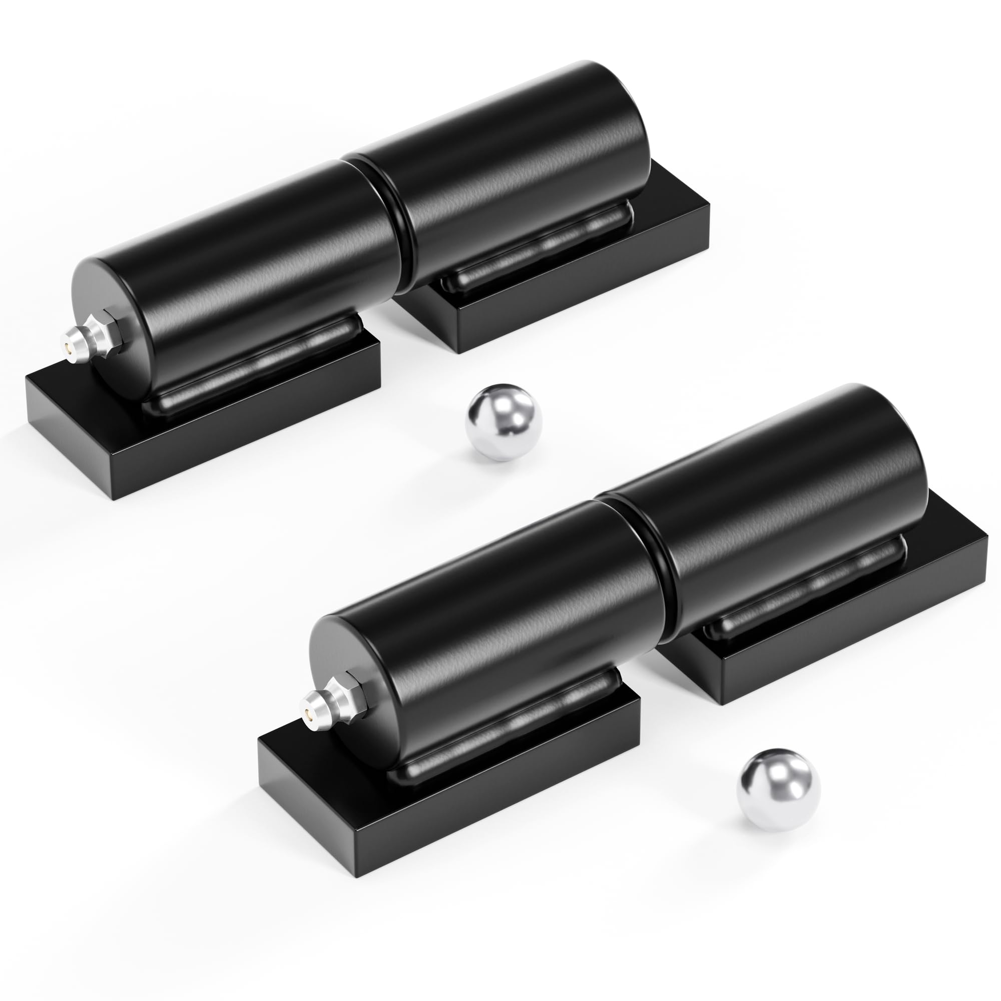 Charnières de portail robustes pivot rigide pour battant lourd de jardin