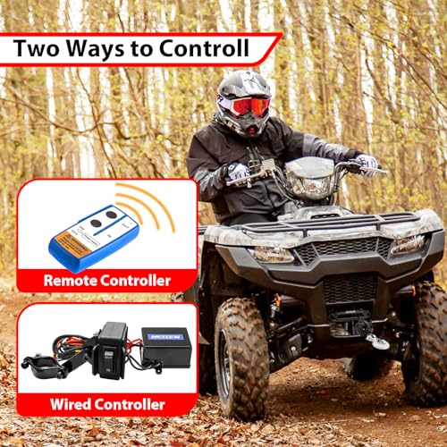 Kit de Winch Eléctrico 3000lbs WeiSen con Controlador y Montaje miniatura 2