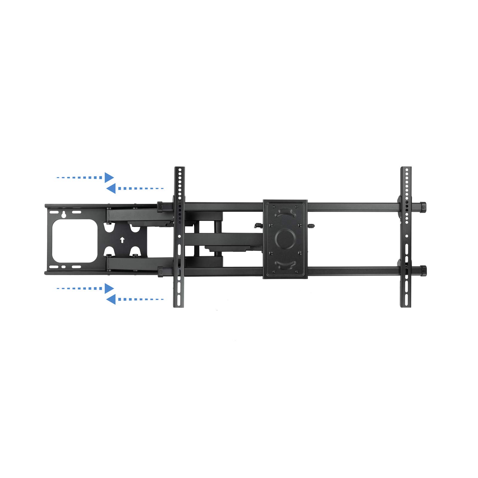 Tooq LP3790TN-B - Soporte de Pared para Pantallas 43" - 90", Máximo 75 kg, Extensible, Inclinable, Color Negro