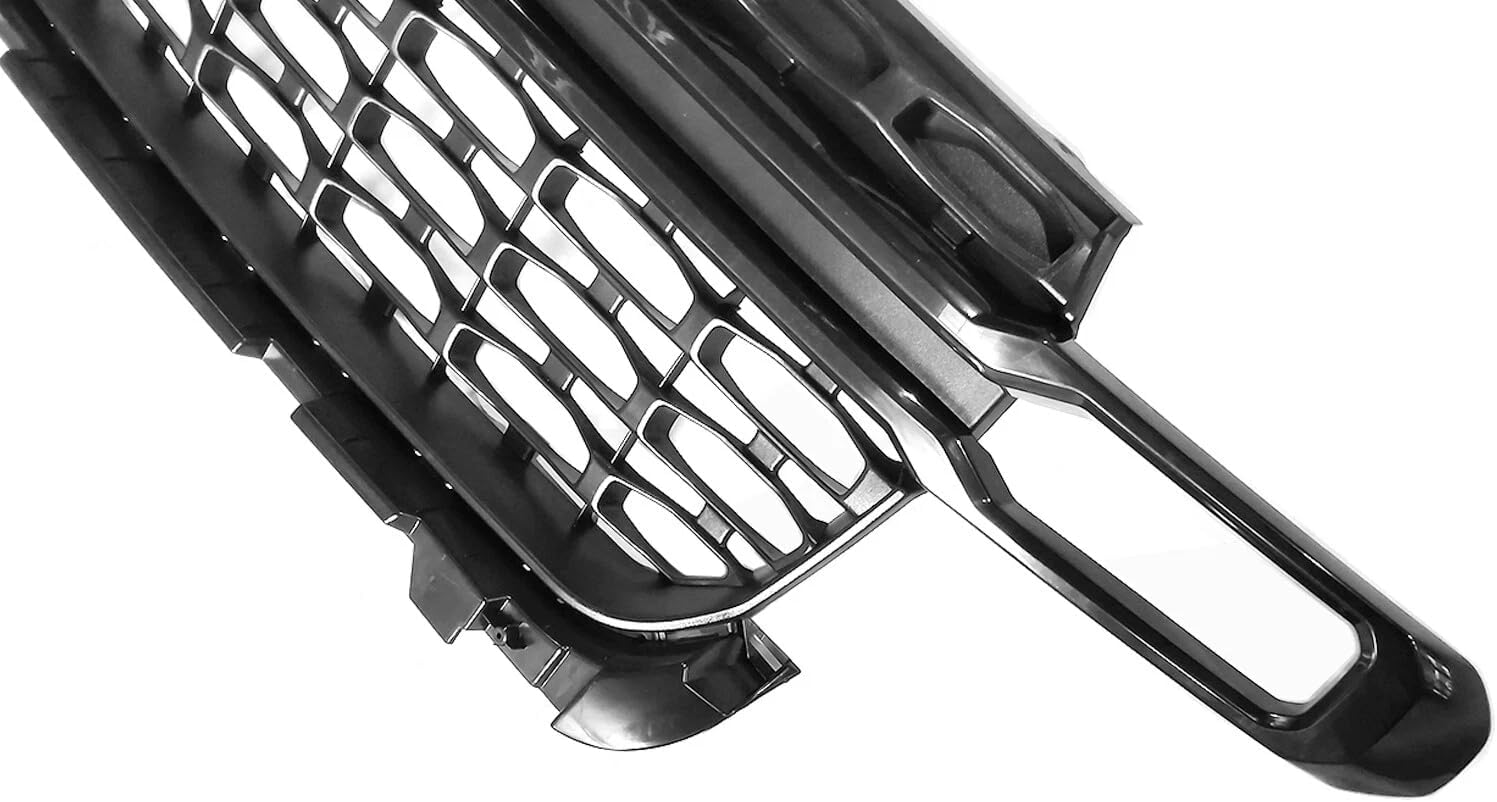 Maverick Grille, Front Bumper Upper Grille Grill Black For 2022-2023 Ford Maverick XL XLT Lariat, NZ6Z8200AA