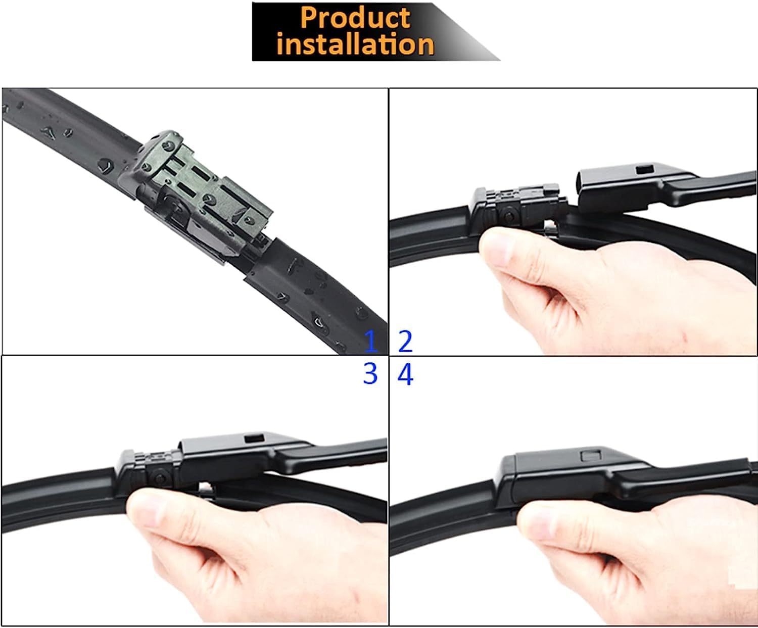 TUBIC Tergicristallo Parabrezza per BMW X5 G05 2019 2020 2021 26"+20",Auto Anteriore e Posteriore Tergicristalli per Parabrezza Ricambio Accessori