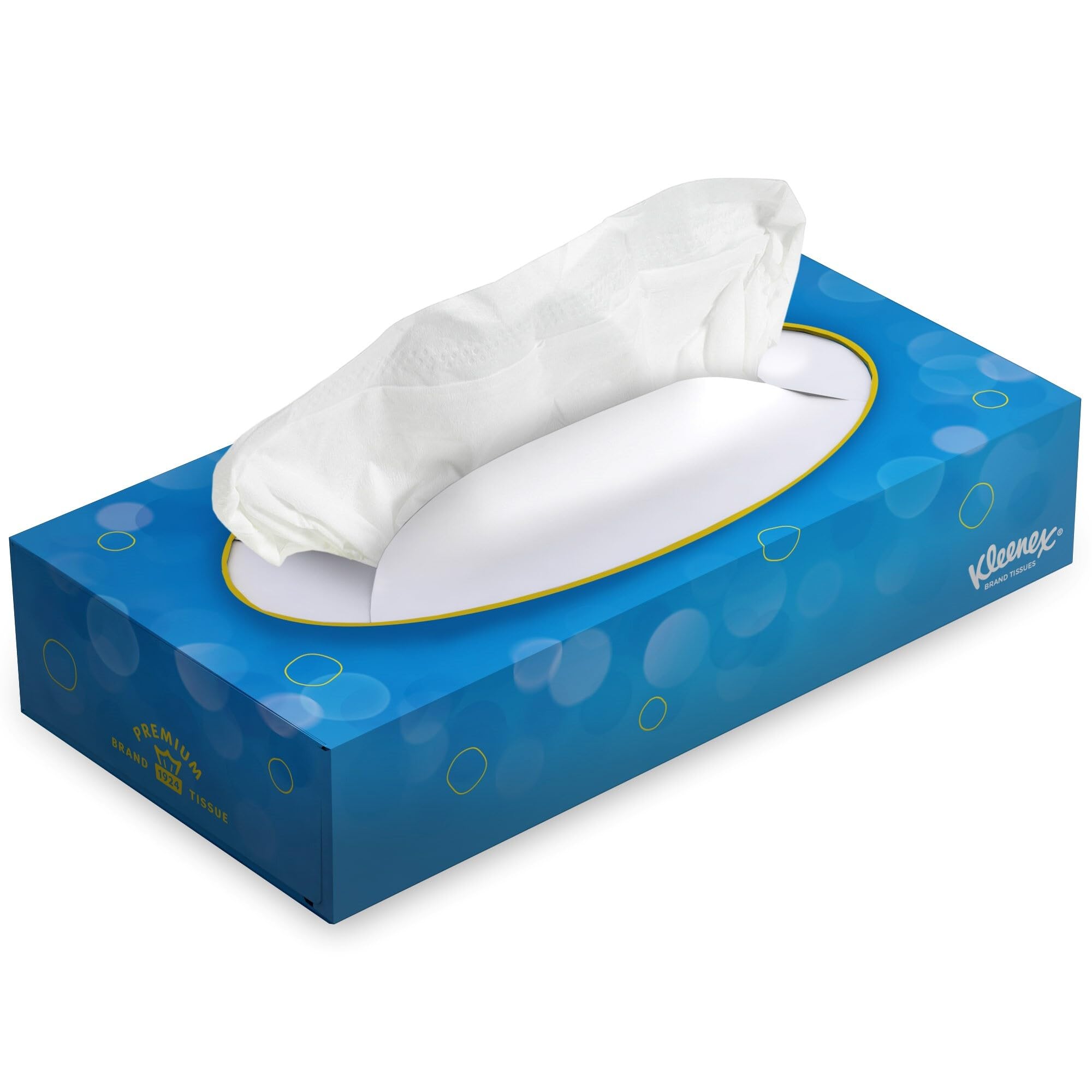 Kleenex Scatole di veline 8827, 24 scatole da 100 strappi, 2 veli, Bianco