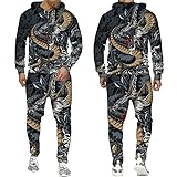 Zoom IMG-1 luzoyaolzy vintage drago cerniera felpa Zoom IMG-1 luzoyaolzy vintage drago cerniera felpa