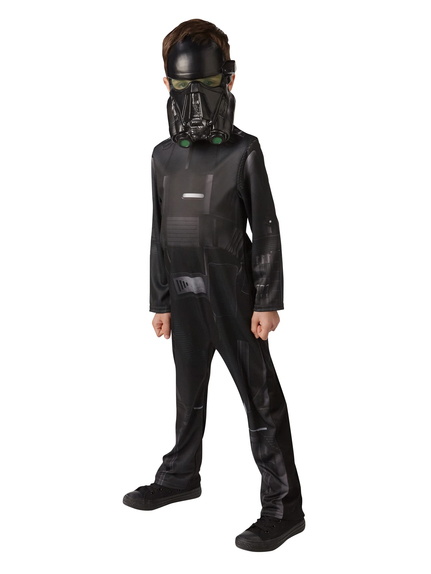 Rubies Official Star Wars Rogue One Death Trooper Star Wars Classic Childrens Costume Halloween, Size 5-7