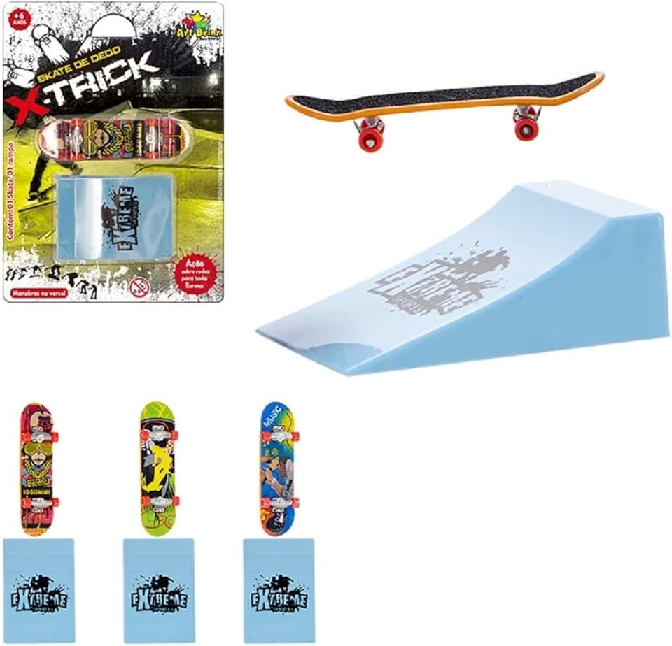 Skate De Dedo, Art Brink, Com Rampa, Sortido