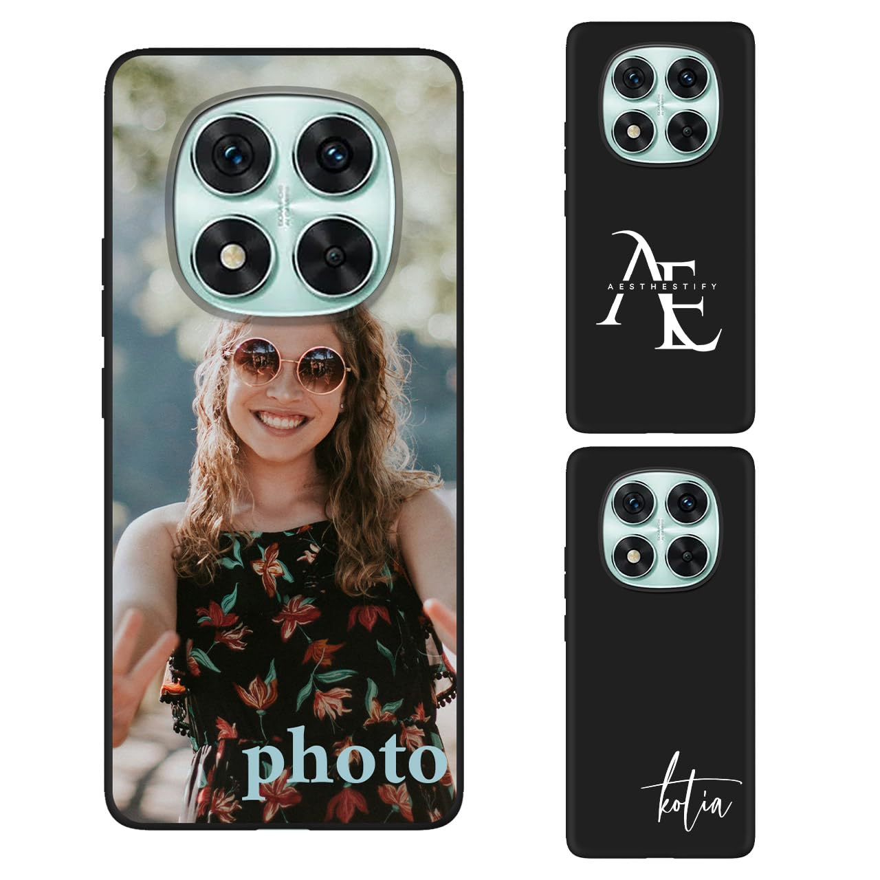 Personalized for XiaoMi Redmi Note 14 Pro 5G Case Custom Photo Cover, Soft Shockproof Drop Protection, Customized Slim Premium TPU Protective Case for