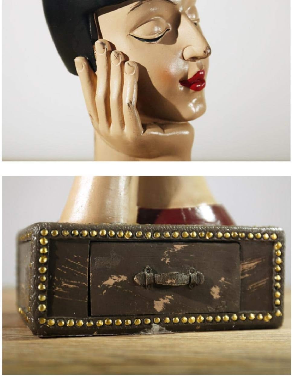 Sculpture Appreciation Bust Art Resin Crafts Decorations