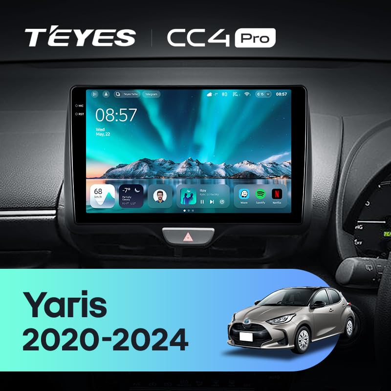 Amazon.co.jp: 【TEYES CC4 Pro】 9.5インチ スマート車載ディスプレイ