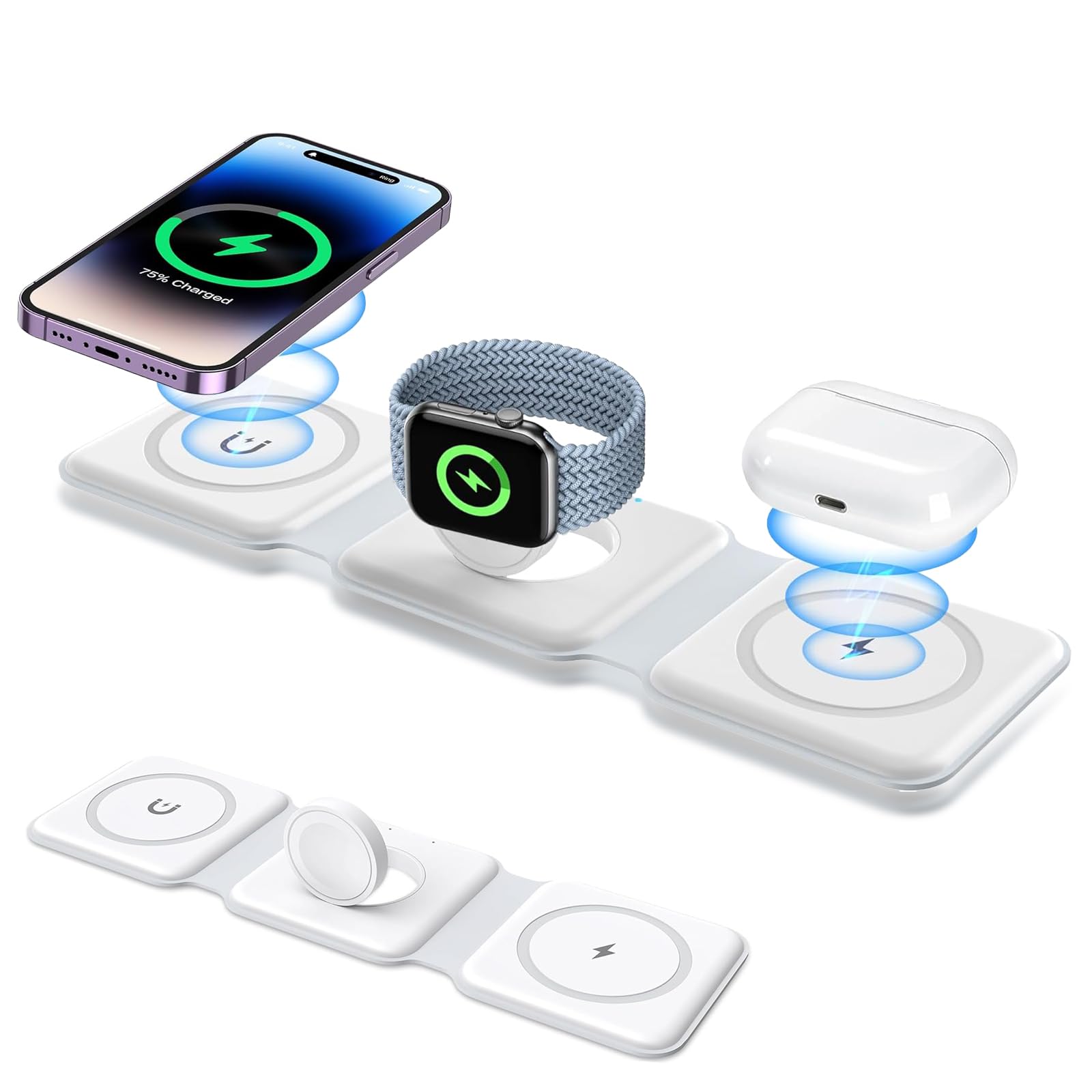 マグセーフ充電器 Amazon.co.jp: LISEN Magsafe充電器 業界極小サイズ マグセーフ