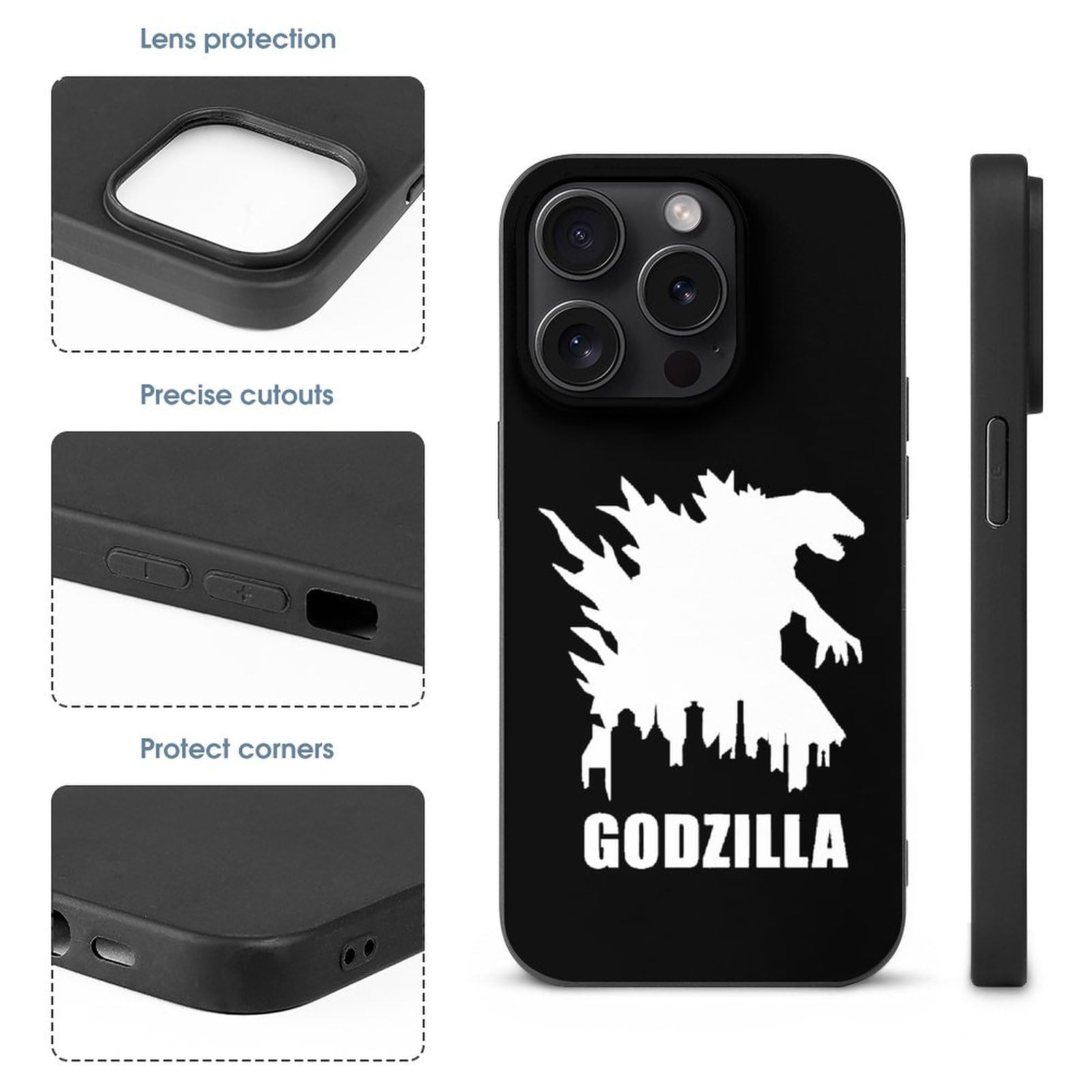 Amazon.co.jp: iPhone 15 Pro用 ケース ゴジラ IPhone15ケース