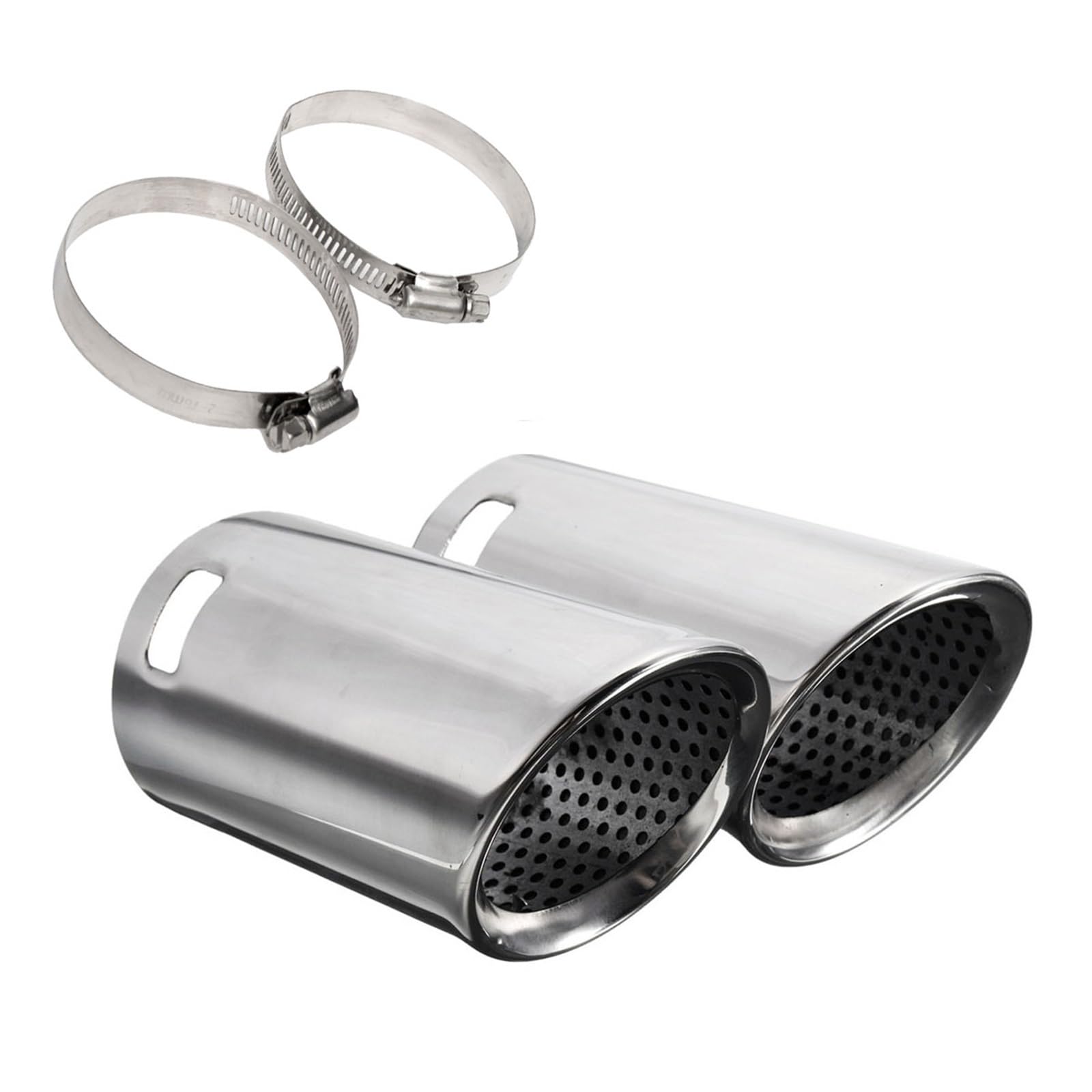Tłumik wydechowy, osłona rury wydechowej, końcówki wydechu, kompatybilne z VW EOS 2006-2014, Passat B6 2005-2010 CC 2008-2012, kombi 2005-2010