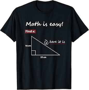 math.tページ find-x-easy-funny-math-lover-t