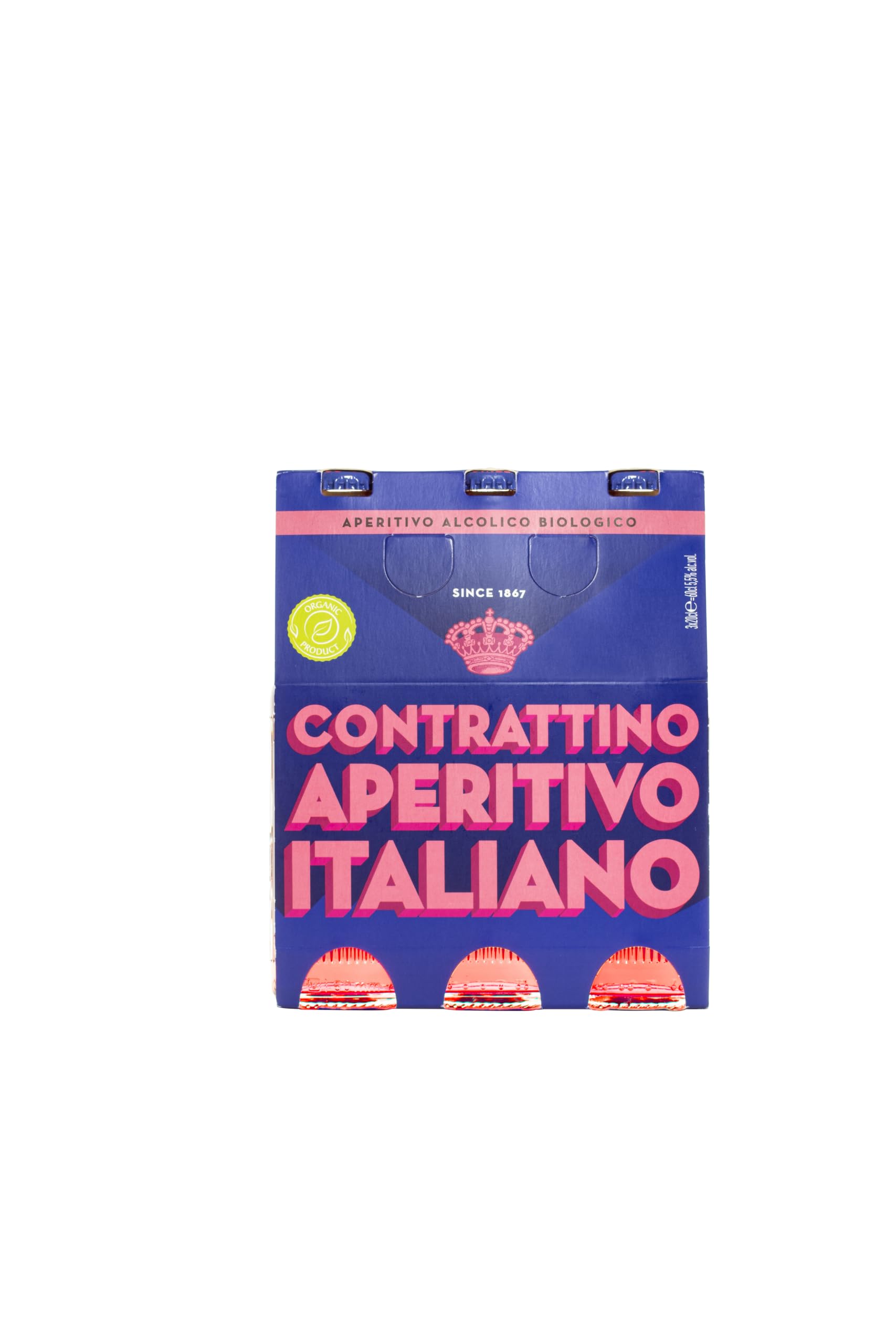 Contrattino, Aperitivo Italiano, Ready To Drink 5.5°Abv, Confezione da 24x200ml