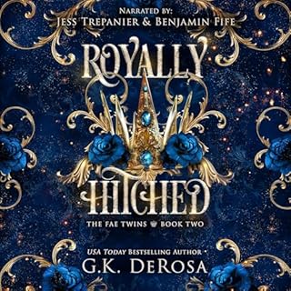Royally Hitched: The Fae Twins Audiolibro Por G.K. DeRosa arte de portada