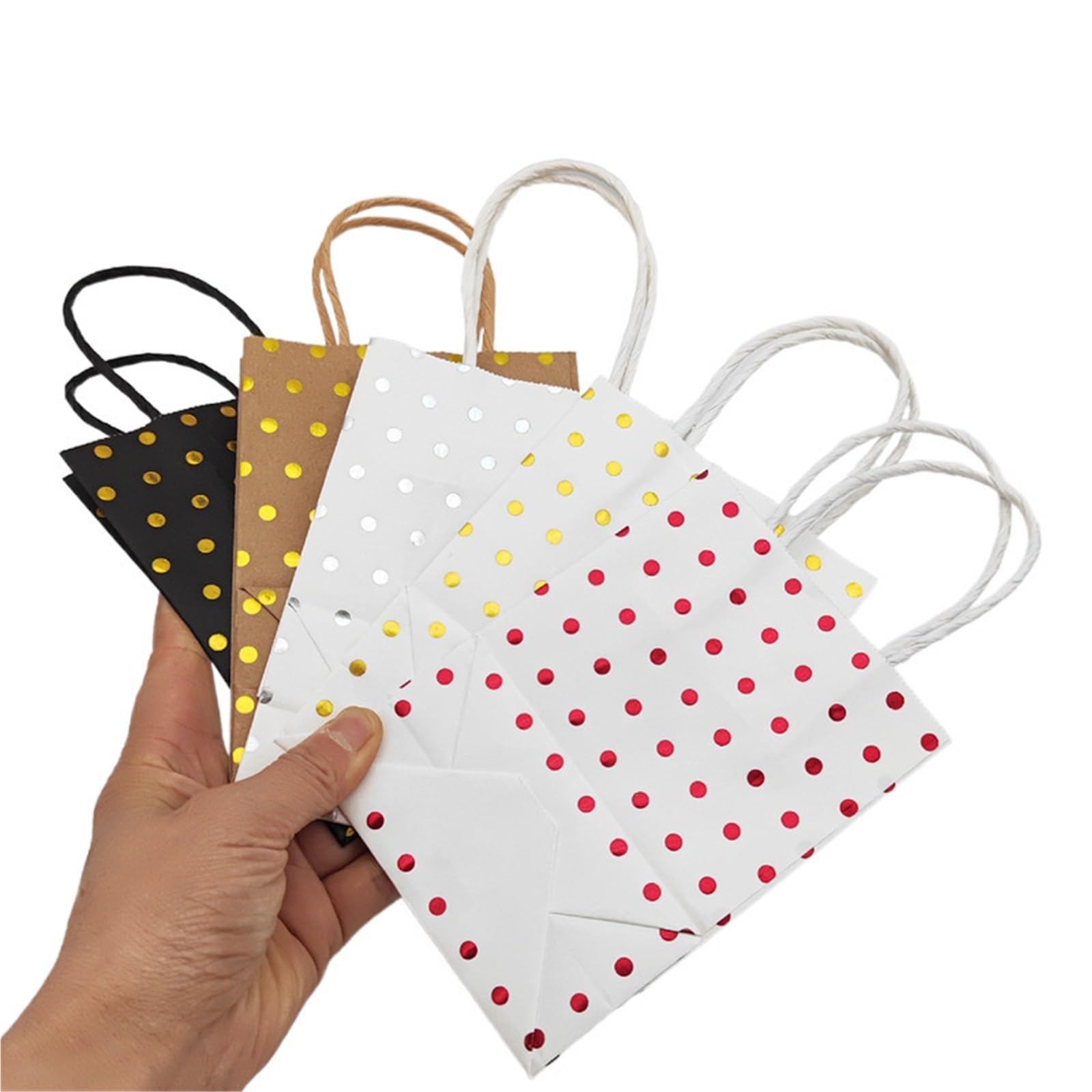 Papiertüten 12/24 Stück Kraft-Geschenktüten
