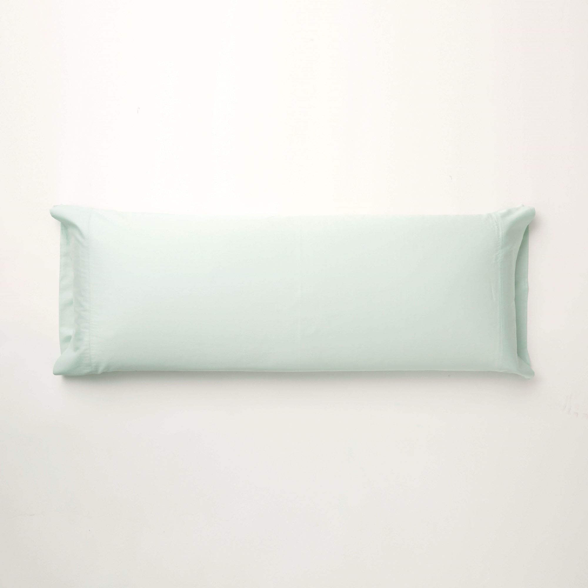 BELUM | Funda Almohada Satén 300 Hilos Liso Medida: 90 cm Color: Mint | Funda Almohada Satén suavidad al Tacto y Confort al acostarse en Ella