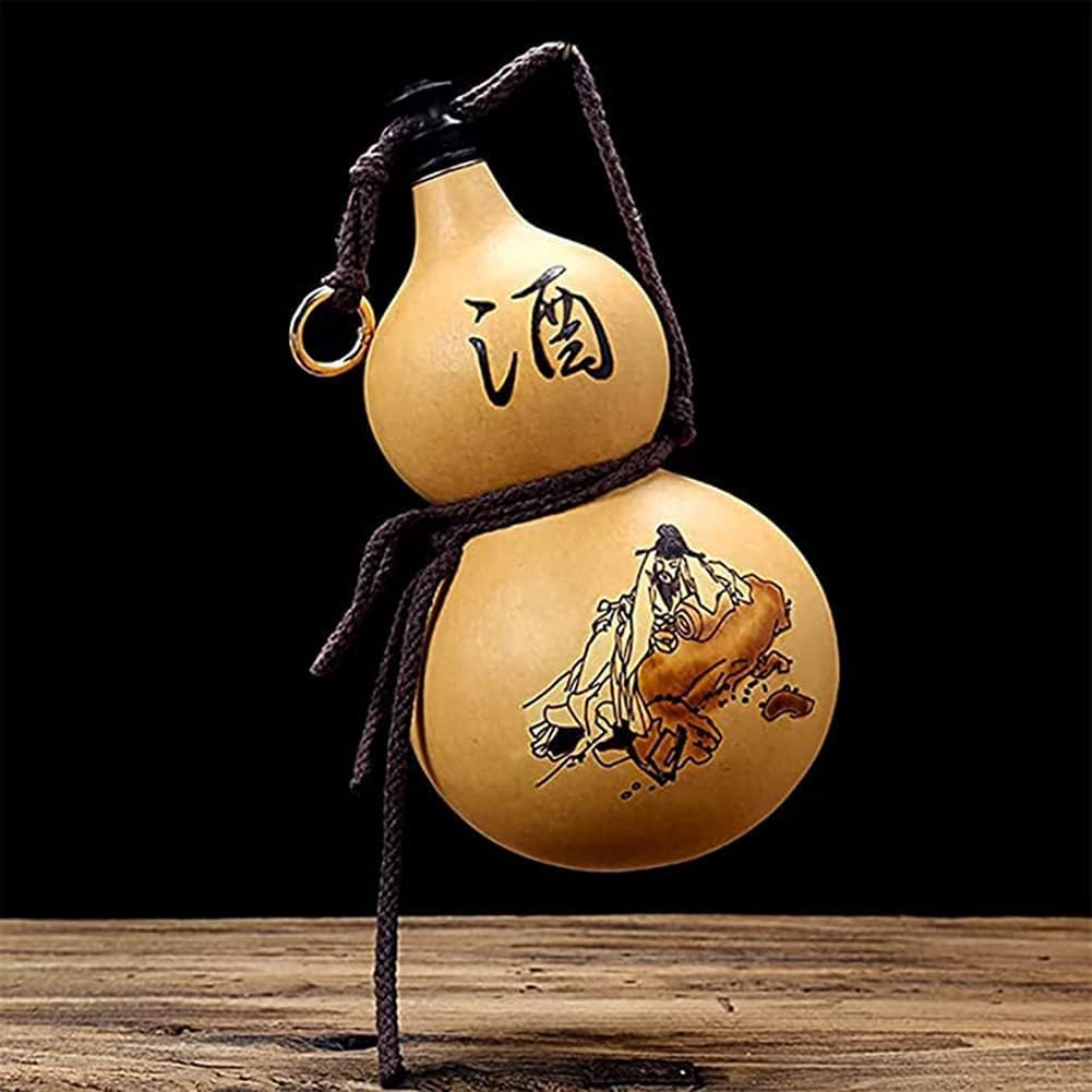 Amazon.co.jp: 風水装飾品、ひょうたんボトル、純粋な天然ひょうたん