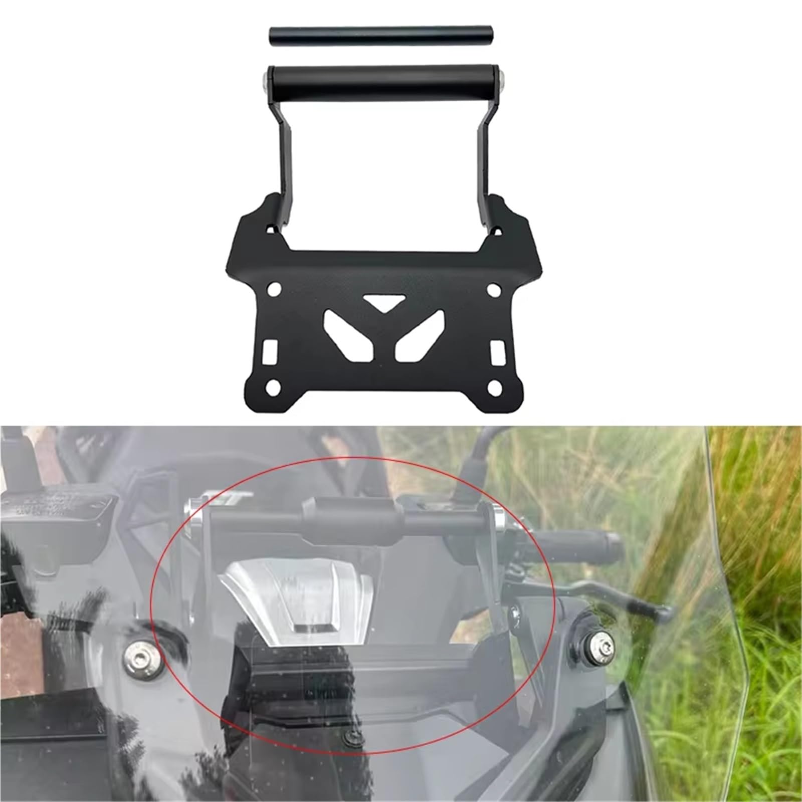 Supporto Navigatore Moto Per BMW Per C400GT Per C400 GT 2025 Accessori Moto Estensione Barra Manubrio Staffa Navigazione GPS In Alluminio CNC