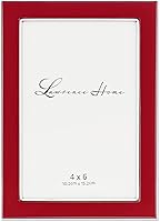 Vista 30 de Lawrence Frames Marco de metal, esmalte pulido, negro, 4x4