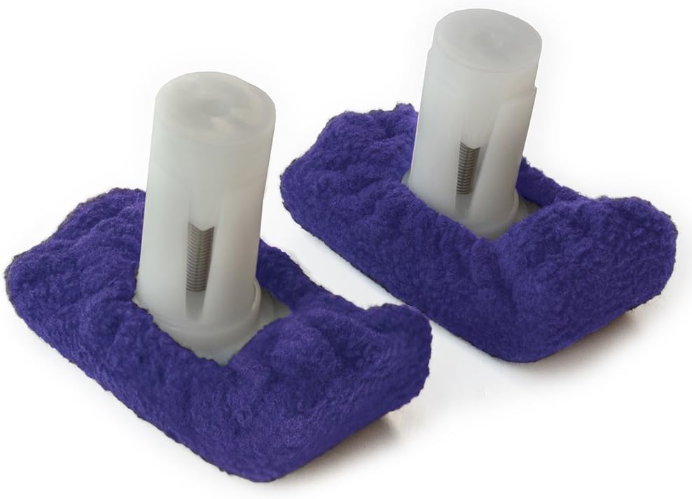 Top Glides GlideSocks Walker Ski Glide Covers - Black - 2 Pairs : Health & Household