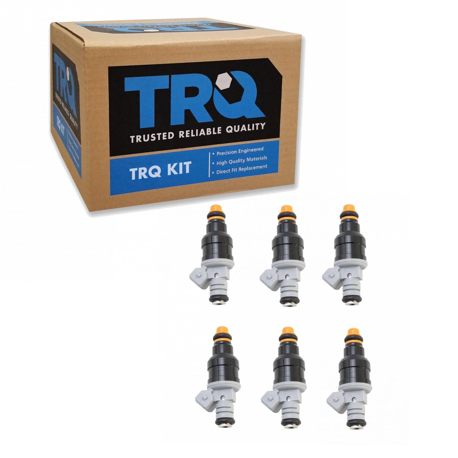 TRQ Engine Fuel Injector 6-Piece Kit