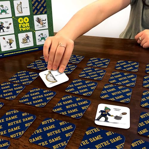 Image of YouTheFan NCAA Officially-Licensed Memory Match Game - Humorous, Team-Specific, Original Hand-Drawn Artwork, Fun for the Whole Family, for Fans Young and Old