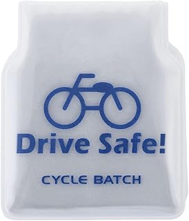 SEFCO 自転車用 脱着簡単 反射バッジ 【角】