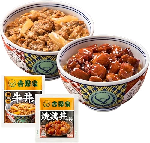 （08:30時点） 吉野家 牛丼焼鶏丼12袋セット（各6袋）