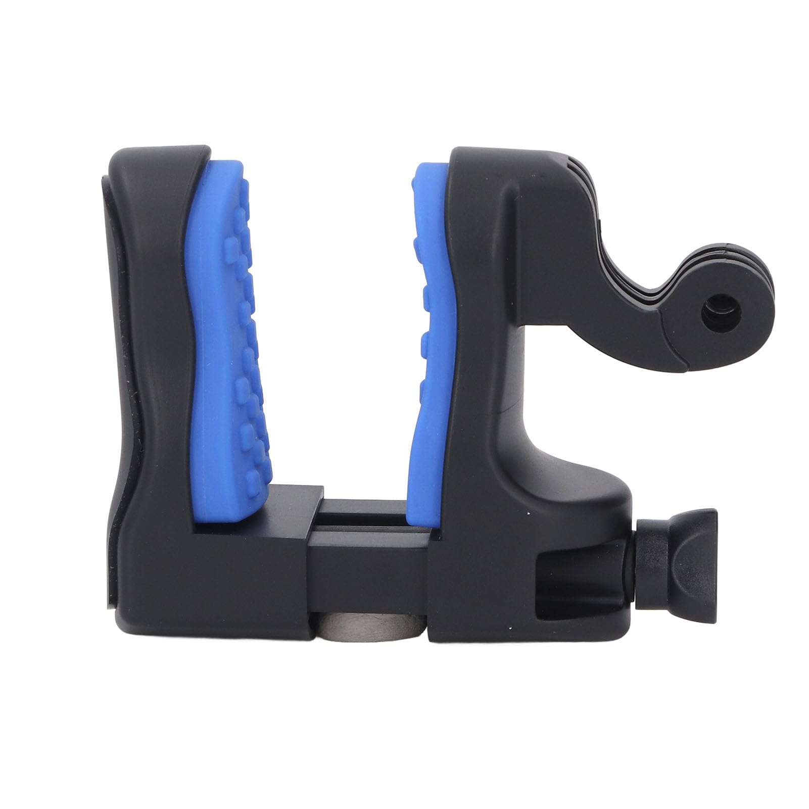 Kit Supporto per Mento per Casco Moto, Morsetto Regolabile in | Protezione in Silicone, Morsetto Regolabile da 18 a 35 Mm, Compatibile con , Session e Yi.