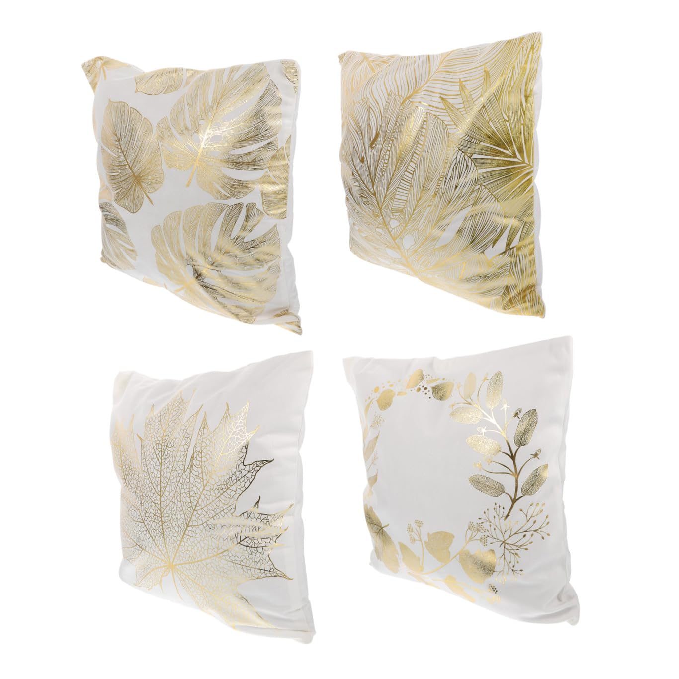 Housse de coussin pour maison dorée Zerodeko taie oreiller salon chic