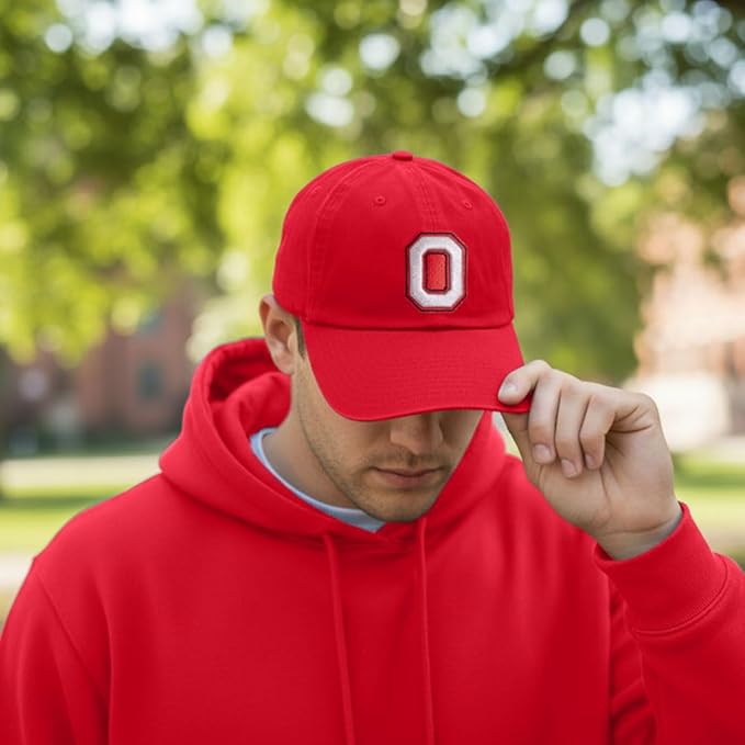 Gorra Ohio State University Ajustable Unisex - Roja miniatura 5
