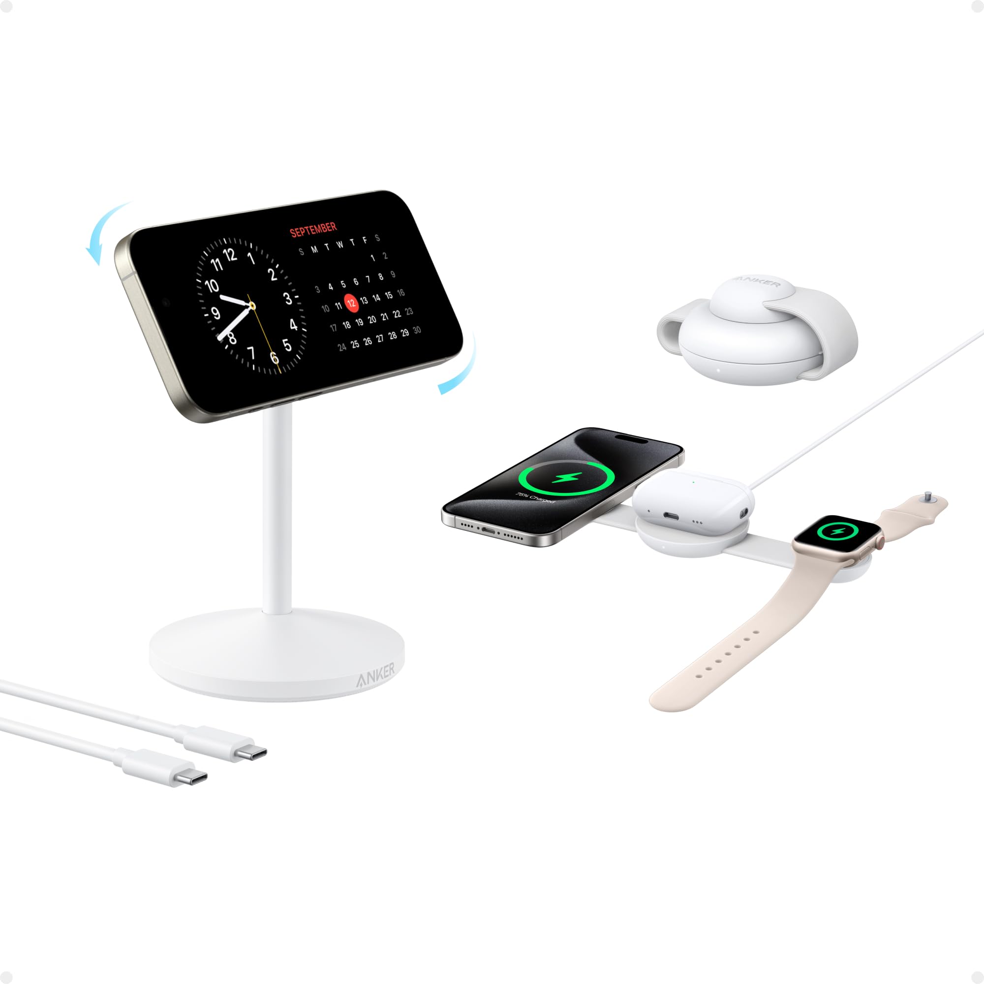 Amazon.com: Anker UFO 3-in-1 Wireless with MagGo Charging Station