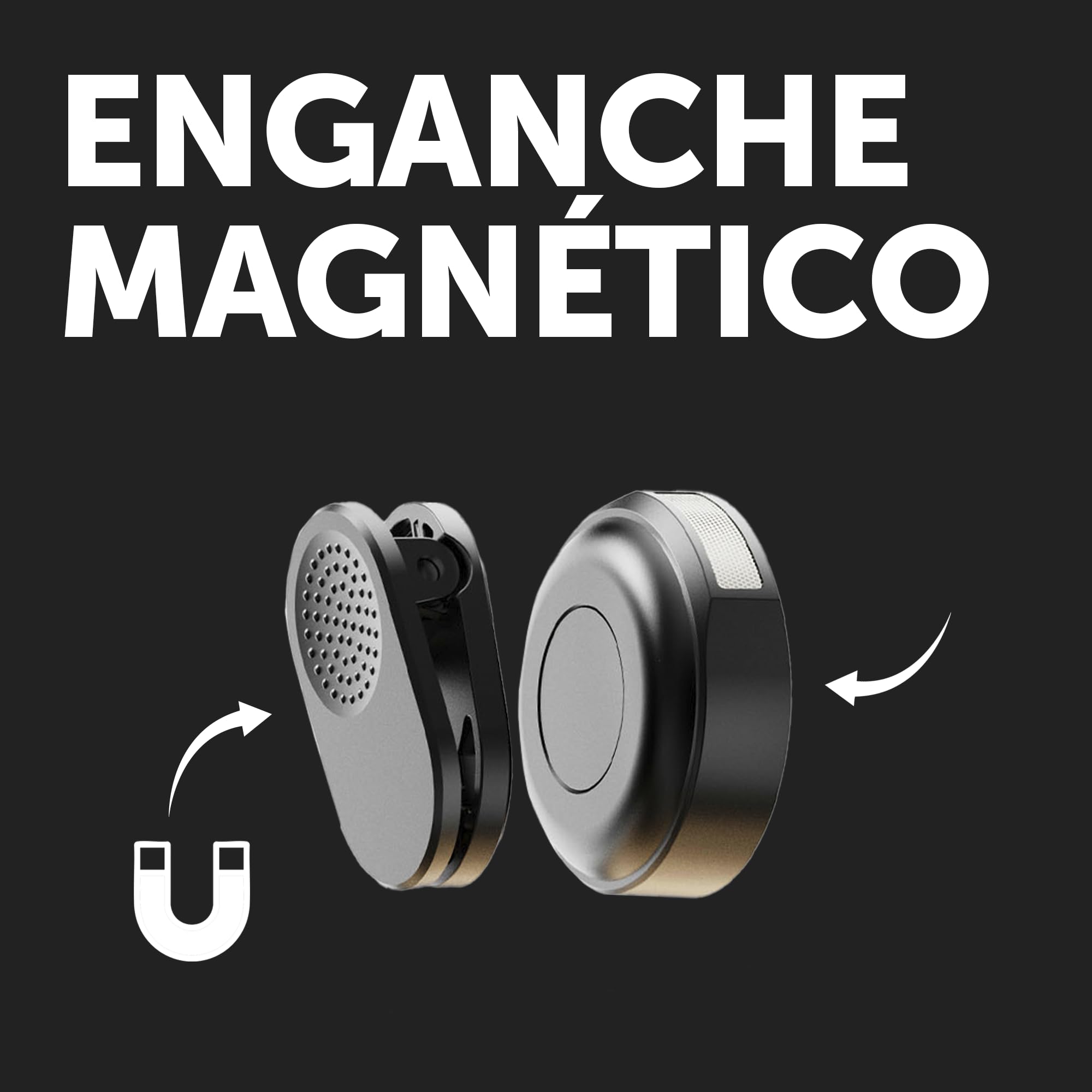 Vieta Pro Dos Micrófonos ENC Inalámbricos de Pinza magnética, Caja de Carga y 10H de Batería. Tipo Lavalier con Cancelación de Ruido USB-C y Lightning, Micro de Solapa | Podcast Vlogs Influencer Plus