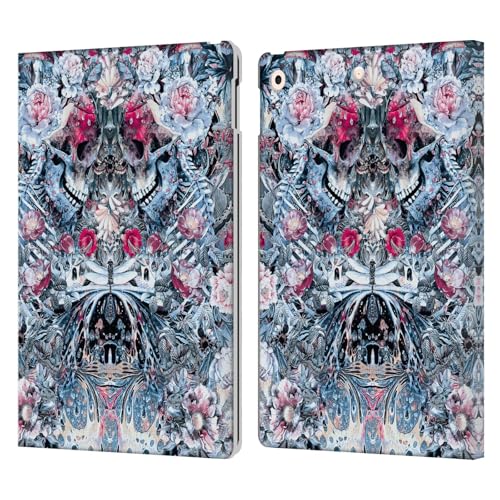 Étui Crâne Apple iPad 10.2 en cuir Head Case Designs housse portefeuille