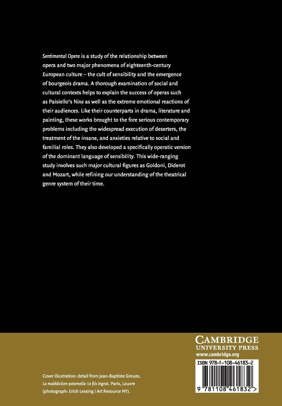 Sentimental Opera: Questions of Genre in the Age of Bourgeois Drama [Lingua inglese]