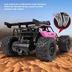 Télécommande Voiture 2.4GHz RC Voiture à jouets hors route à grande vitesse avec LED Phare et batterie rechargeable pour les filles garçons enfants