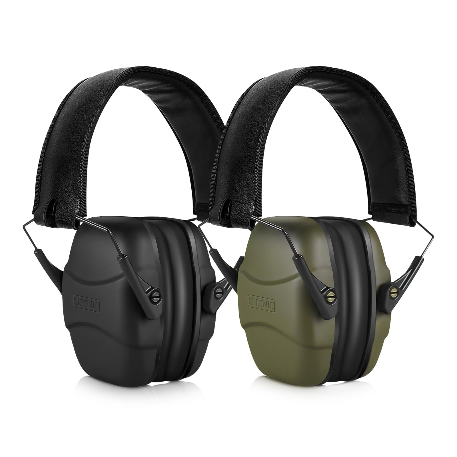ucho2 Packs Shooting Ear Hearing Protection 34dB Ear Muffs Lighter Weight Ear plugs Hunting Range Sports Event Airport