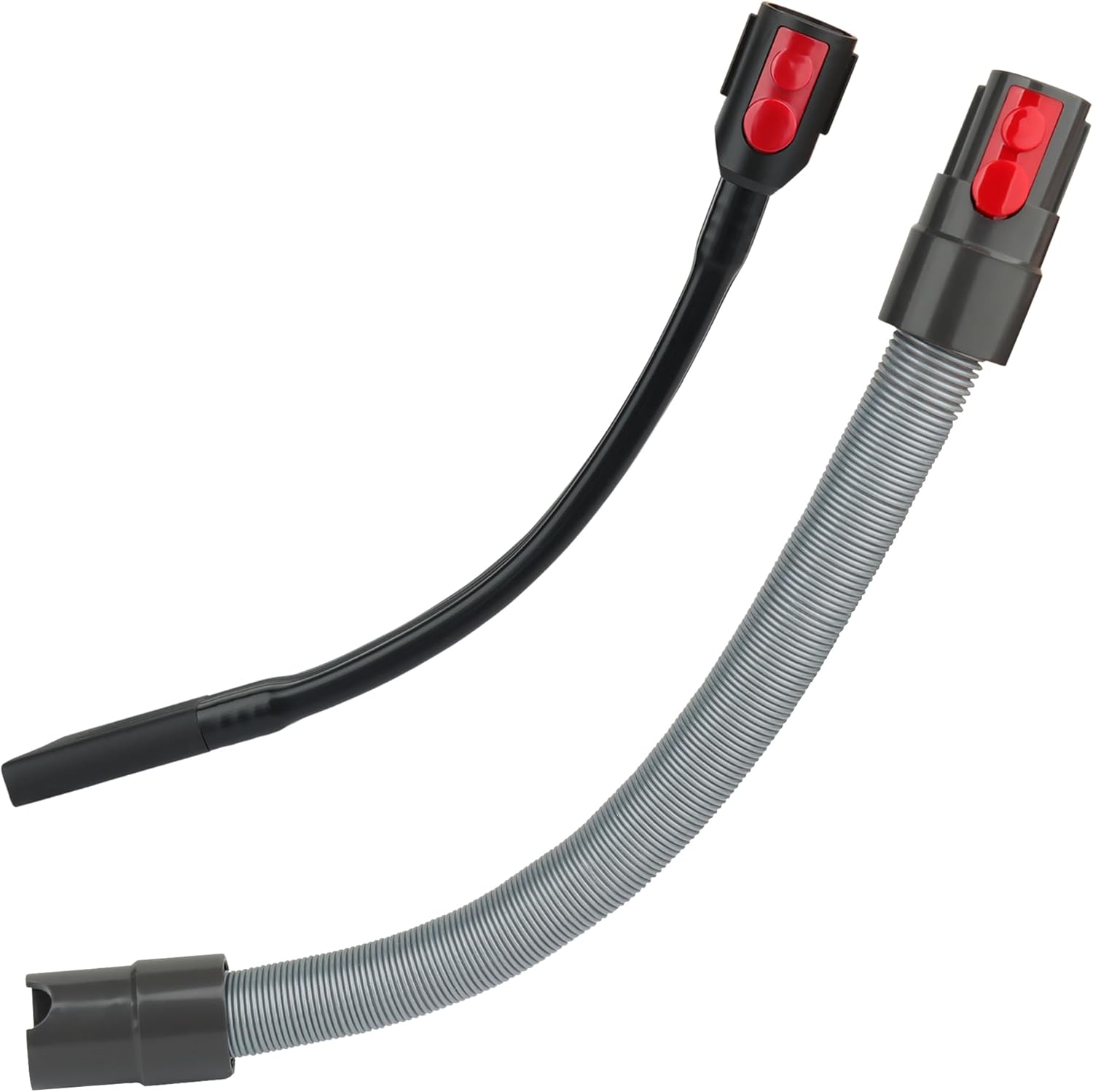 Flexible Crevice Tool and Extension Hose for Dyson Cordless Vacuum Cleaner V15 V15s Gen5 V12 V11 V10 V9 V8 V7 Dryer Vent Cleaner Kit and Car Detailing Attachments