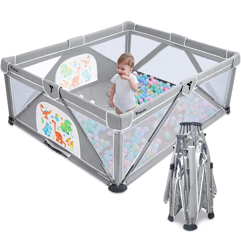 TEKNUMOne-Minute Fold-Unfold Playpen