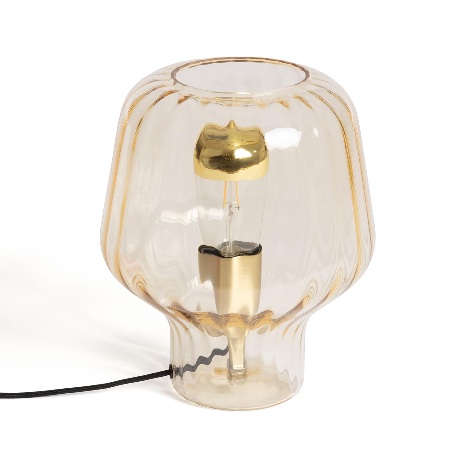 LEDKIA LIGHTING Lámpara de Mesa Cristal Vittoria Transparente