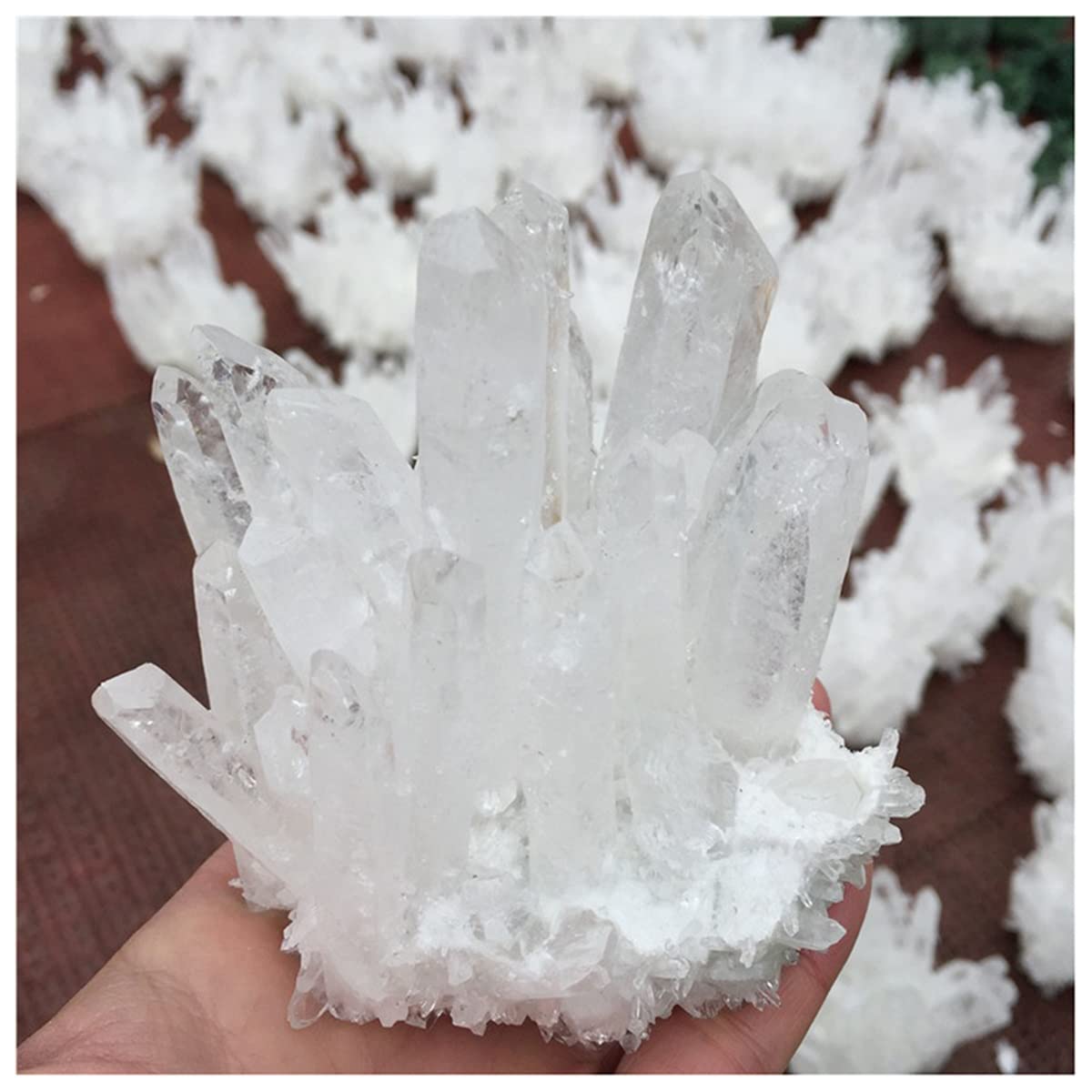 Cuarzo Natural Piedras de Cristal Decoración del Hogar Armonía en Tu Salón
