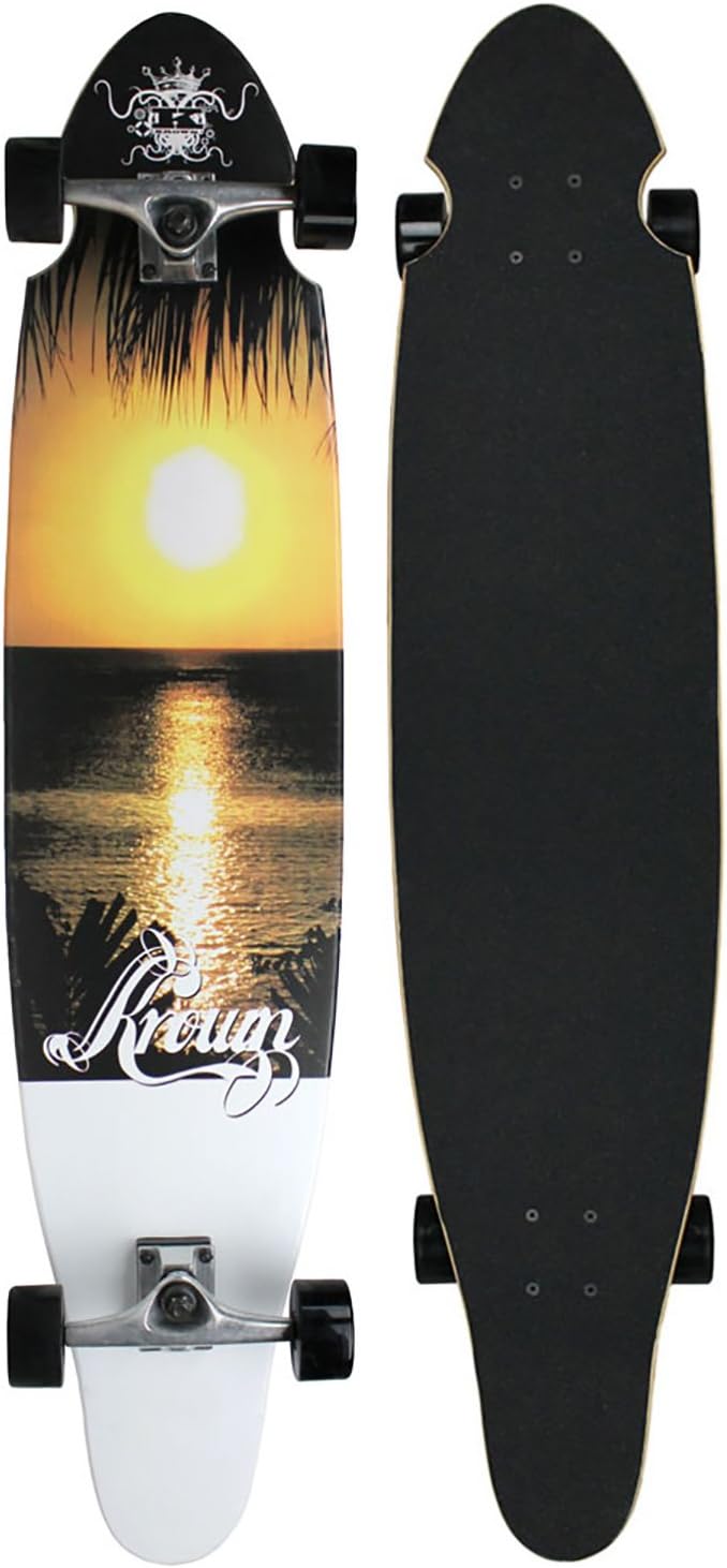 Moose Krown Kicktail Longboard Complete