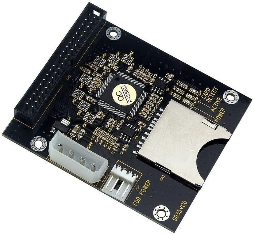 SD to 3.5 Inch IDE SSD Adapter Card 40-Pin .5'' HDD 5V Memory for PC Computer