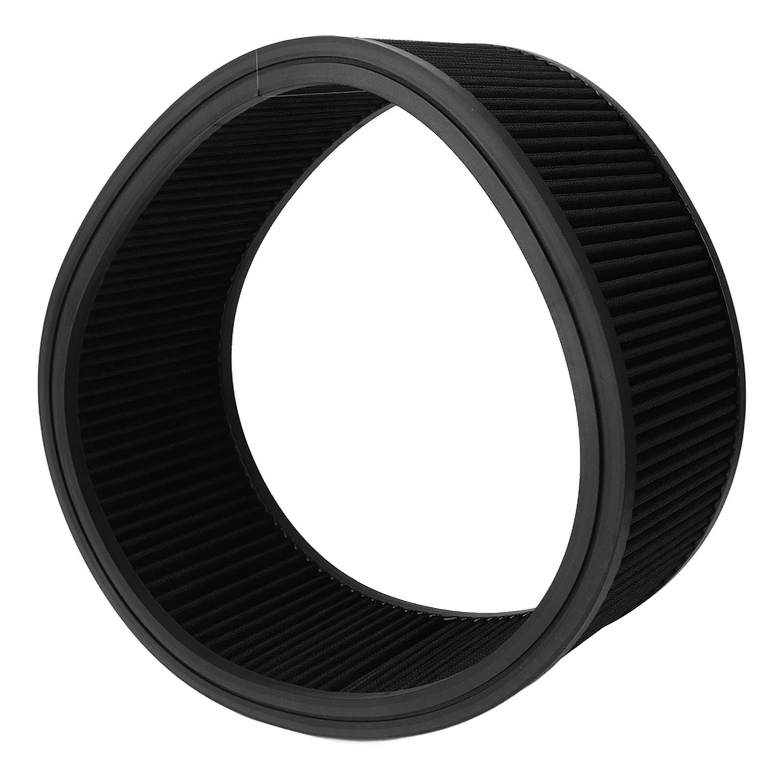 Rond wasbaar vloerkleed Marmer - Chloé wit/zwart 80 cm rond