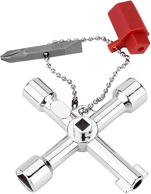 4 Way Multi-Functional Utilities Key, Plumbing Key Australia | Ubuy
