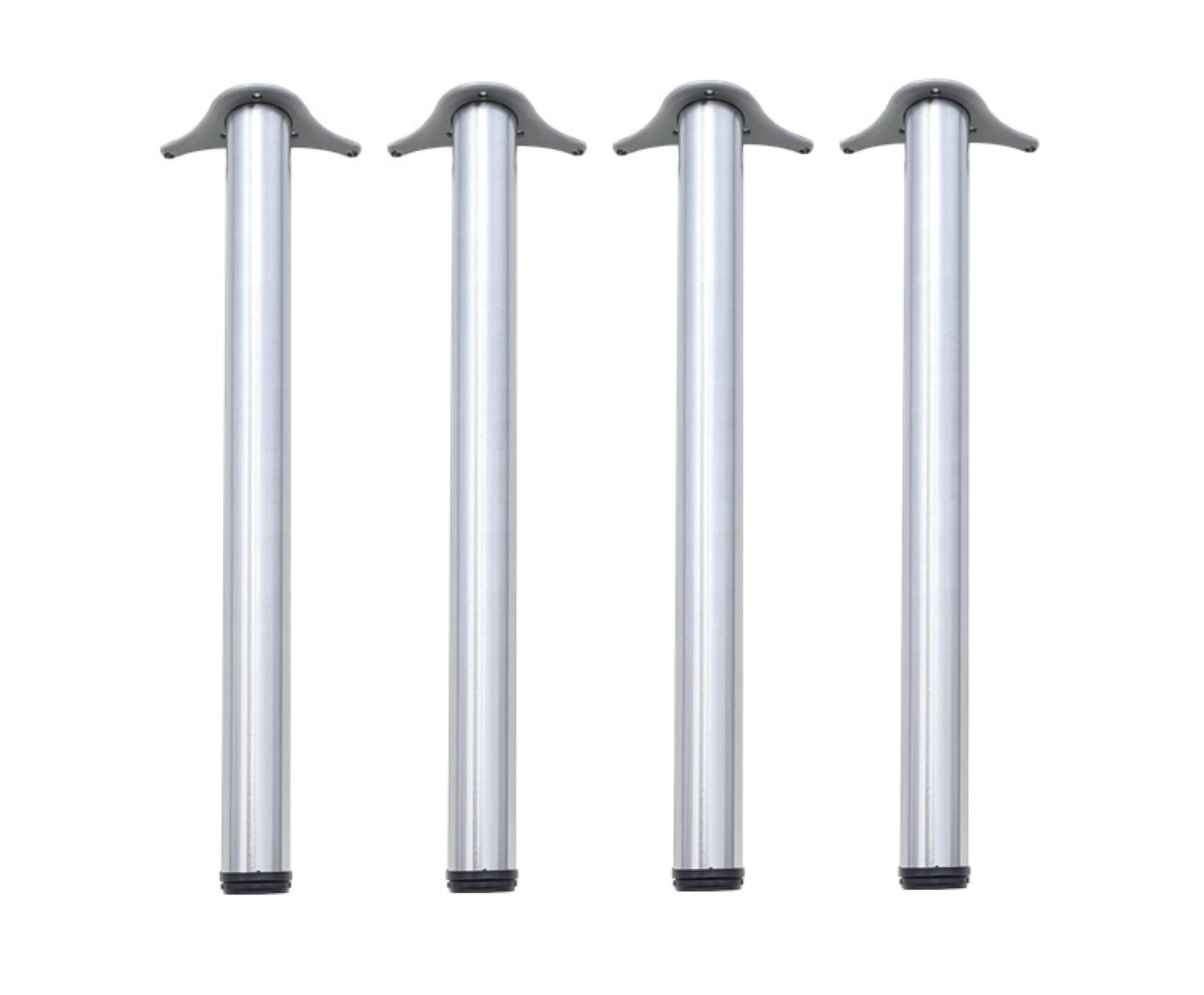 durante® TFD23 Tischbeine Edelstahl V2A 4er Set höhenverstellbar 710mm