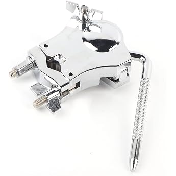 Tom Mount Multifunctional Tom Clamp Musical Instrument Accessories 360 Degree Rotating Handle Zinc Alloy Tom Drum Rack Mount 