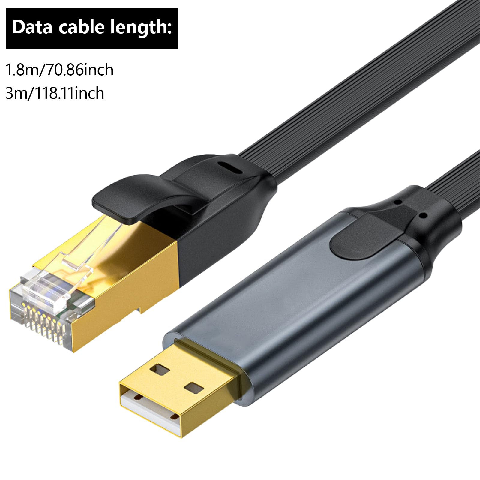 Adaptador de cable de consola USB a RJ45 para enrutador RJ45 8P8C, convertidores USB, cables de consola USB, cable de control